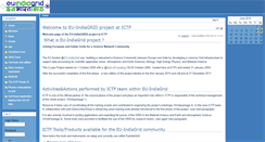 Desktop Screenshot of euindia.ictp.it
