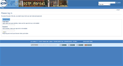 Desktop Screenshot of prizes.ictp.it