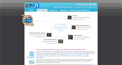 Desktop Screenshot of ictp.tv